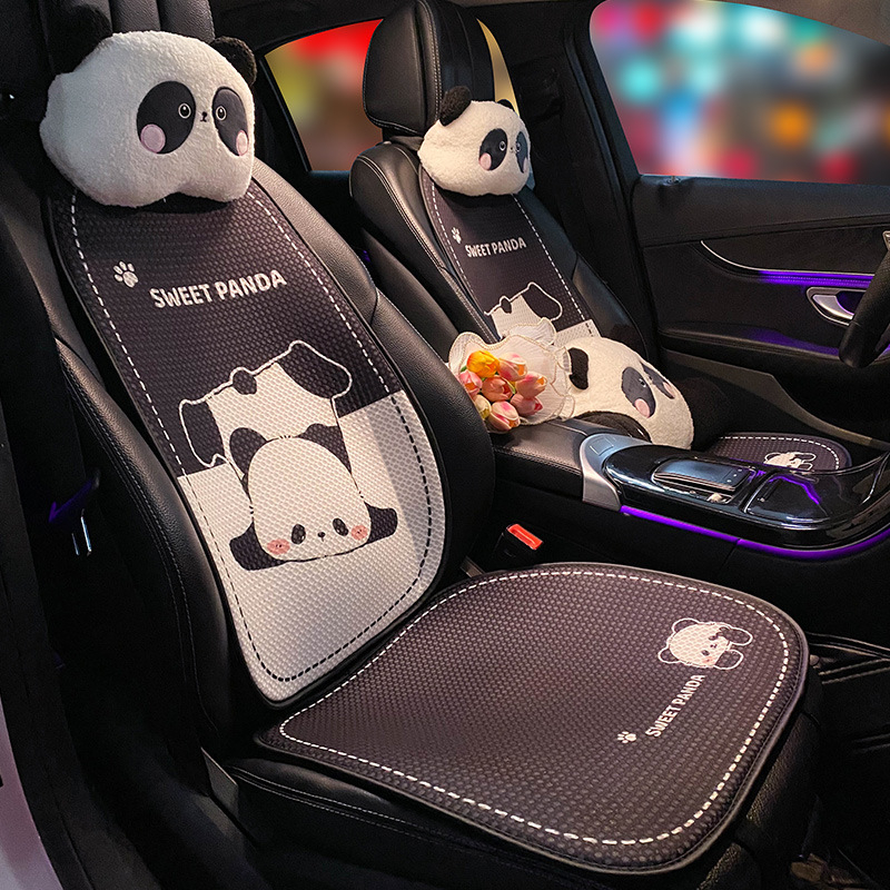 Xiaoxiao autóülés párna, univerzális nyárra, lélegző, képregény-stílusú, töltőanyag: szintetikus rost