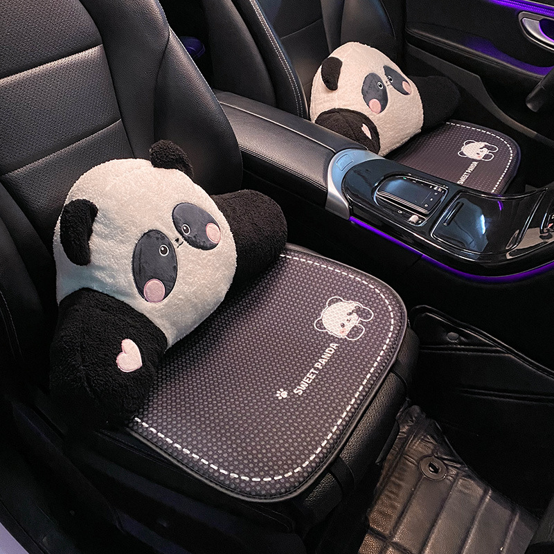 Xiaoxiao autóülés párna, univerzális nyárra, lélegző, képregény-stílusú, töltőanyag: szintetikus rost