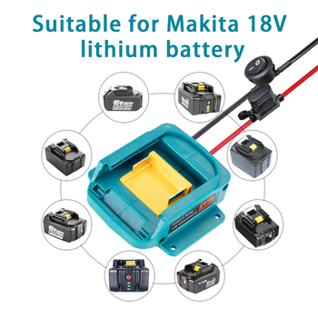 Makita 18V BL1860 baterijski adapter DIY pretvarač, ulaz 20V/izlaz 20V, CE certifikat