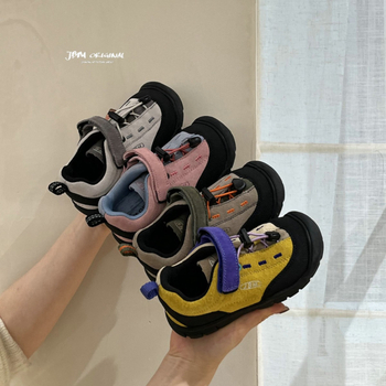 Dječje planinarske tenisice, unisex, Velcro zatvaranje, gornji dio od microfiber, protivklizne i otporne na habanje, sve sezone