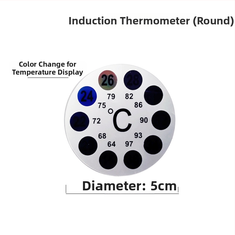 Akvarijný teplomer s plastovým telom a indukčným senzorom