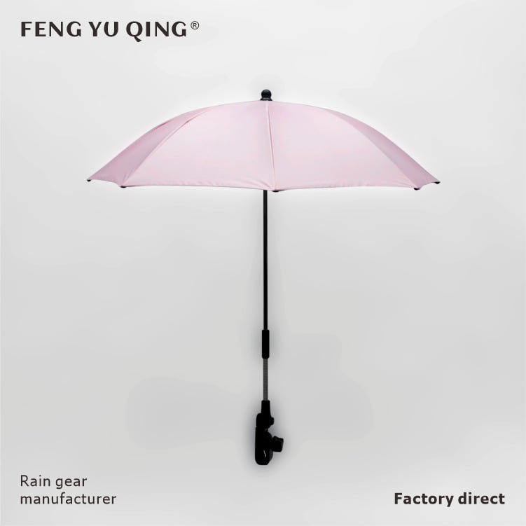 Ομπρέλα καρότσας με UV προστασία, 8 ακτίνες, ύφασμα Impact, πυκνότητα 210T, υλικό ακτίνων: ίνες