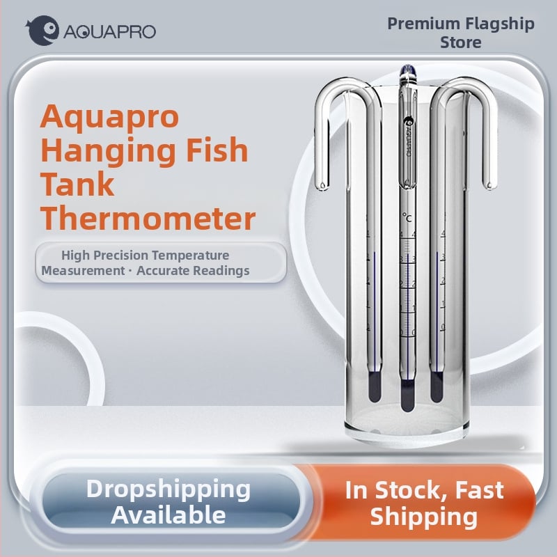 Akvarijski termometar - stakleni, mjeri temperaturu vode, za akvarije, visoka preciznost