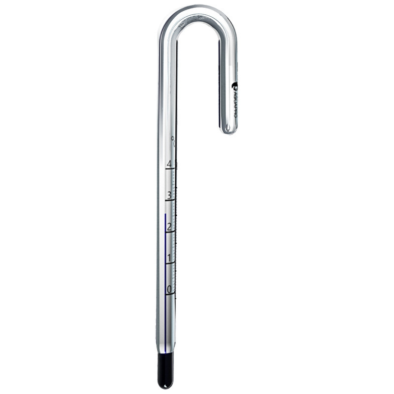 Akvarijski termometar - stakleni, mjeri temperaturu vode, za akvarije, visoka preciznost