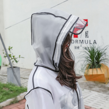 PONCHO za kišu od EVA za odrasle, mogućnost ispisa logotipa, vodootporni EVA sloj, težina 370 g