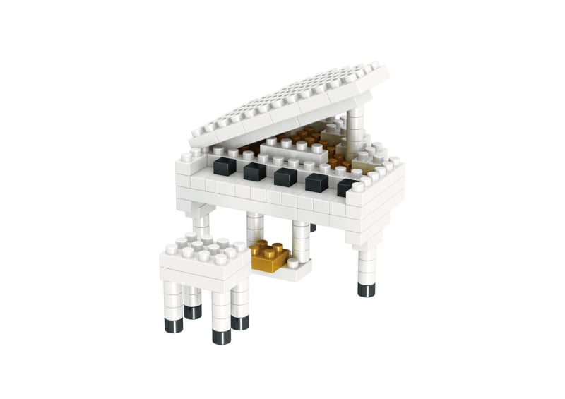 Lego-kompatibil építőblokkok, zenei témájú, DIY összeszerelés, ABS műanyag, 100–200 darab, 7–14 éveseknek