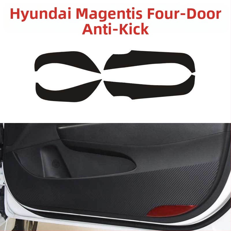 PVC карбонови вътрешни декоративни лепенки за скоростен лост, централна конзола и панели на вратите – лепяща основа