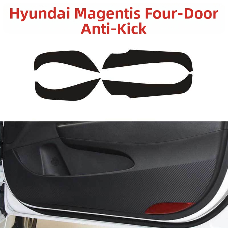 PVC карбонови вътрешни декоративни лепенки за скоростен лост, централна конзола и панели на вратите – лепяща основа