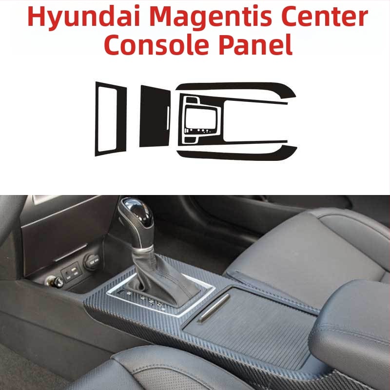 PVC карбонови вътрешни декоративни лепенки за скоростен лост, централна конзола и панели на вратите – лепяща основа