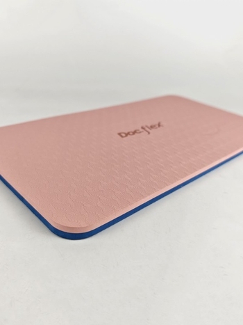 Doc.flex Pilates matrac, PVC, 97 mm vastagság, csíkos minta, 166 g