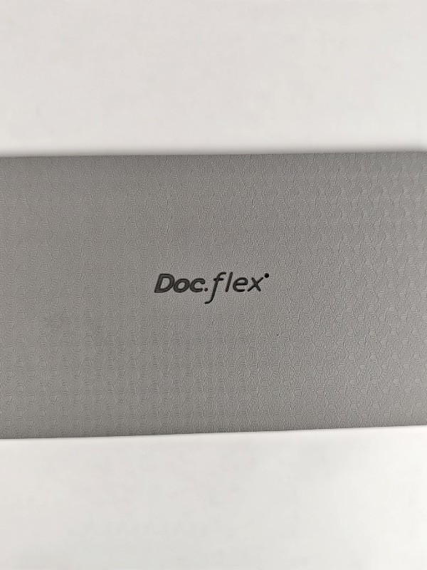Doc.flex Pilates matrac, PVC, 97 mm vastagság, csíkos minta, 166 g