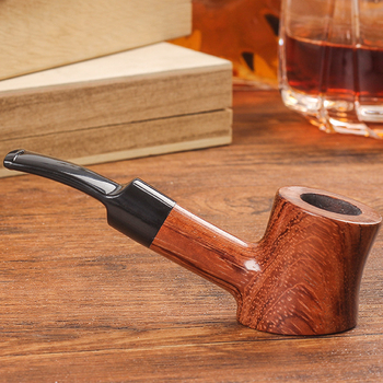 Fából készült pipa | modern egyszerű stílus | logónyomás elérhető | dobozban 100 darab