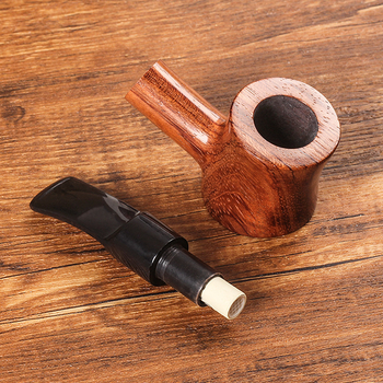 Fából készült pipa | modern egyszerű stílus | logónyomás elérhető | dobozban 100 darab