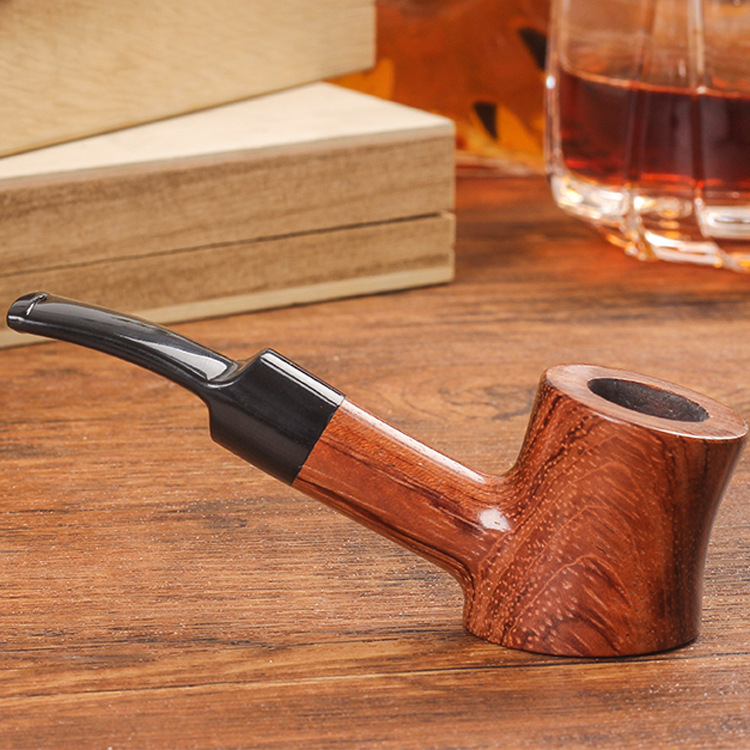 Fából készült pipa | modern egyszerű stílus | logónyomás elérhető | dobozban 100 darab