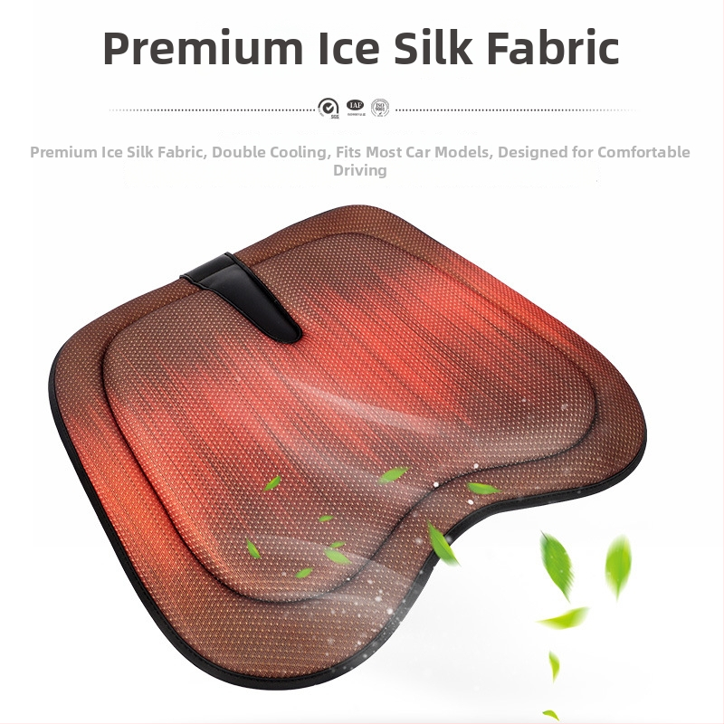 Autosedadlový vankúš Hui Zefeng, jednodelný, ľadový hodváb