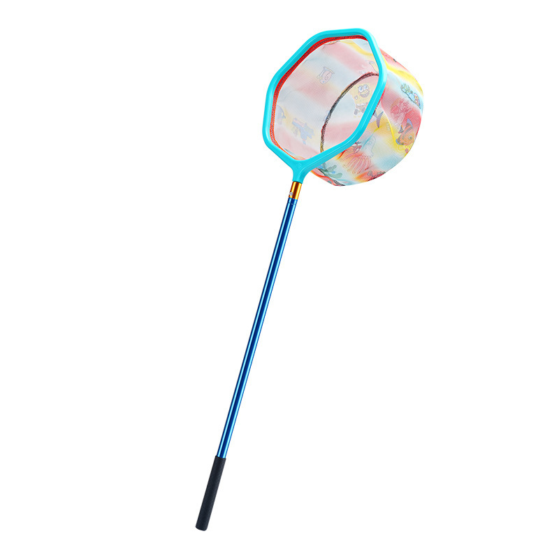 Детска риболовна мрежа за улов на риба и насекоми с телескопична метална пръчка — Fishnado; Произход: Китай; Материал: Метал