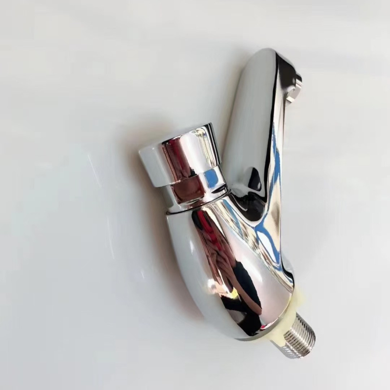 Клапан за писуар с ръчно управление, CXF-001, медно-цинкова сплав, без захранване, време на промиване 6 секунди, CE сертифиран