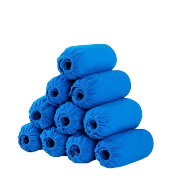 Еднократни покривала за обувки за вътрешно ползване, от нетъкан текстил, с повишена дебелина, дишащи, противохлъзгващи, прахозащитни