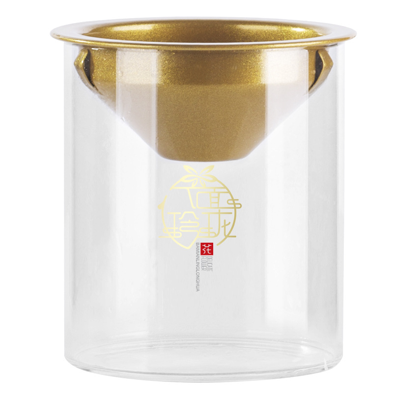 Pepeljara od stakla, moderan minimalistički stil, marka Eight Sides Exquisite, tisk logotipa dostupan, mogućnost prilagodbe.