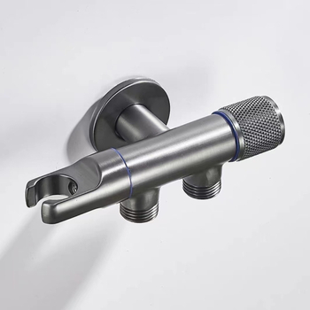 Триъгълен клапан, цял меден, 1 вход, 2/3/4 изхода, резбова връзка, за тоалетна промивна система