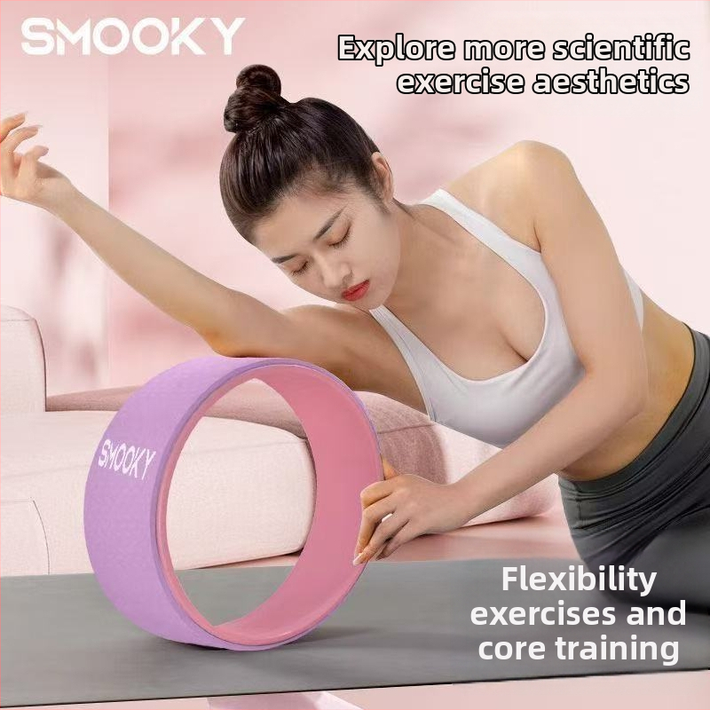 Joga koleso - Typ: Joga koleso; Materiál: TPE; Model: yoga wheel