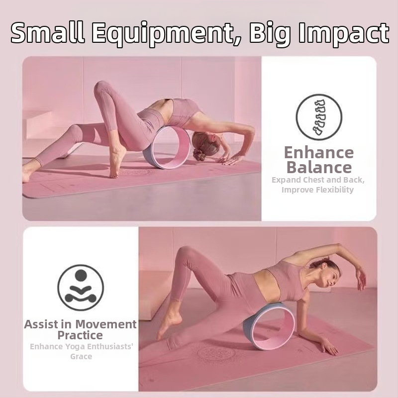 Joga koleso - Typ: Joga koleso; Materiál: TPE; Model: yoga wheel