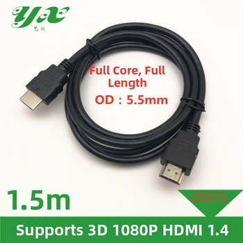 HDMI kábel s CCS vodičom, dĺžka 1.5 m, pre set-top box, 1080p a 3D signál