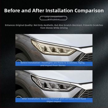 Магнитен защитен филм за фарове и задни светлини за BYD Song Plus, Tang и Han