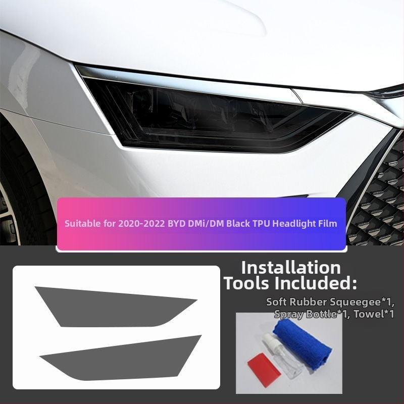 Магнитен защитен филм за фарове и задни светлини за BYD Song Plus, Tang и Han