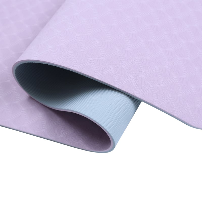 Jógaszőnyeg – TPE anyagú, 10 mm vastagság, 1,2 kg súly, mintázat: növények és virágok, minták testreszabhatóak