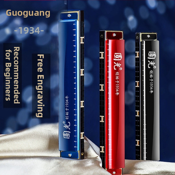 Guoguang GG24 Polifónna harmonika, 24 otvorov