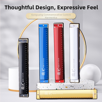 Guoguang GG24 Polifónna harmonika, 24 otvorov