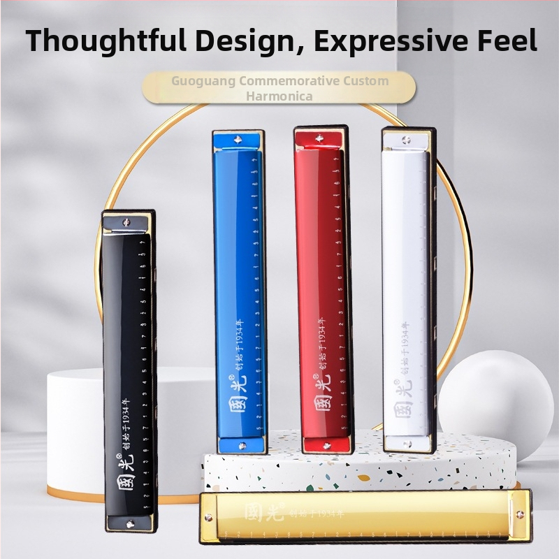 Guoguang GG24 Polifónna harmonika, 24 otvorov