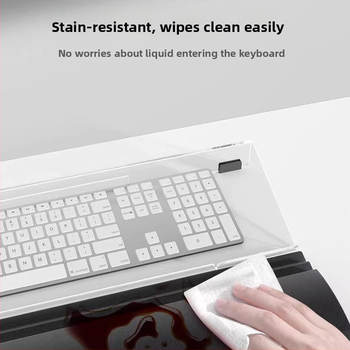 Υποστήριξη καρπού από σιλικόνη για πληκτρολόγιο και ποντίκι – ανθεκτική στη φθορά, για γραφείο και σπίτι