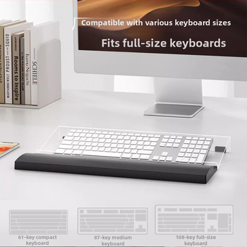 Υποστήριξη καρπού από σιλικόνη για πληκτρολόγιο και ποντίκι – ανθεκτική στη φθορά, για γραφείο και σπίτι