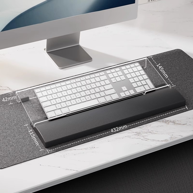 Υποστήριξη καρπού από σιλικόνη για πληκτρολόγιο και ποντίκι – ανθεκτική στη φθορά, για γραφείο και σπίτι