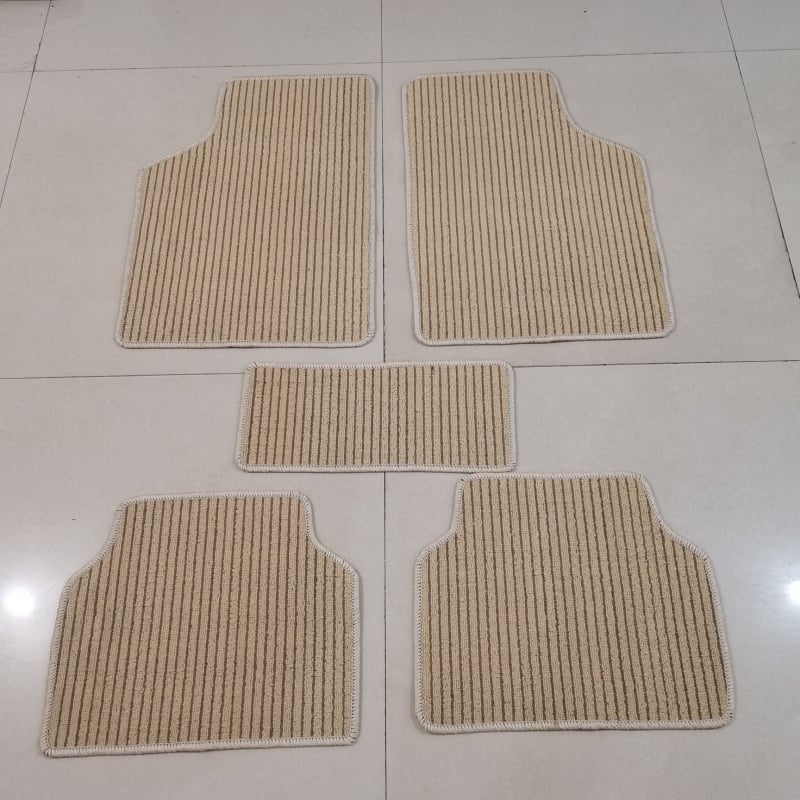 Универсални подложки за автомобил за петместен модел, петчастен комплект; материал: вълна; дебелина: 20 мм; тегло: 10 кг; съвместим с Audi A6L