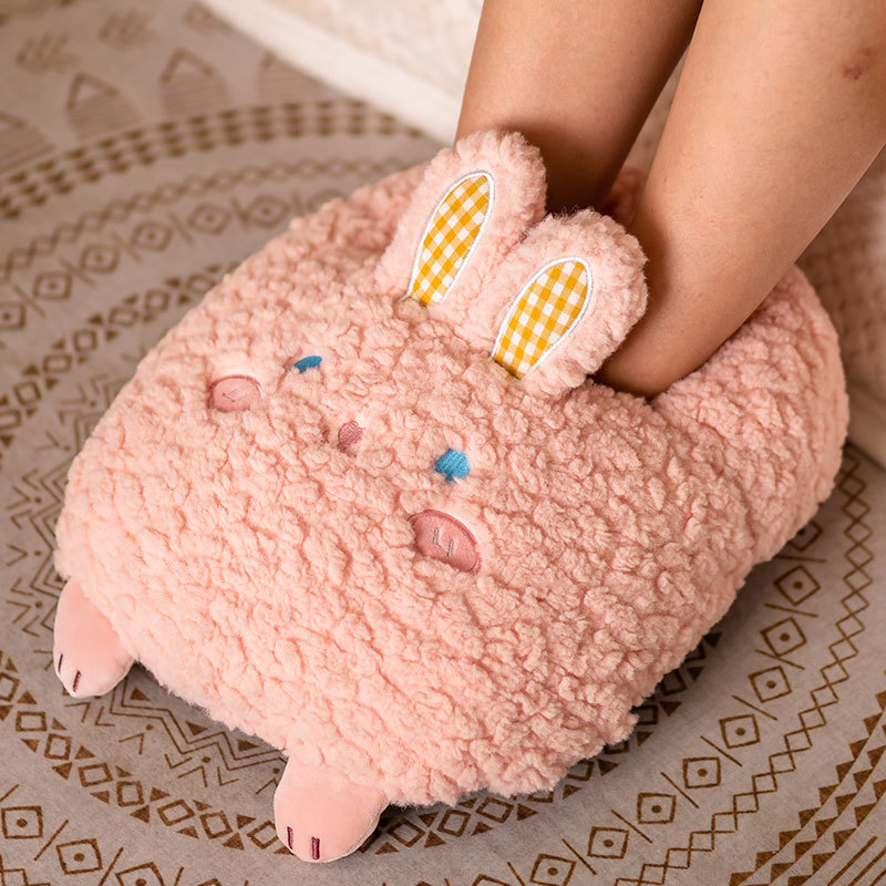 Papuče s USB grijanjem — plišani gornji dio, unisex