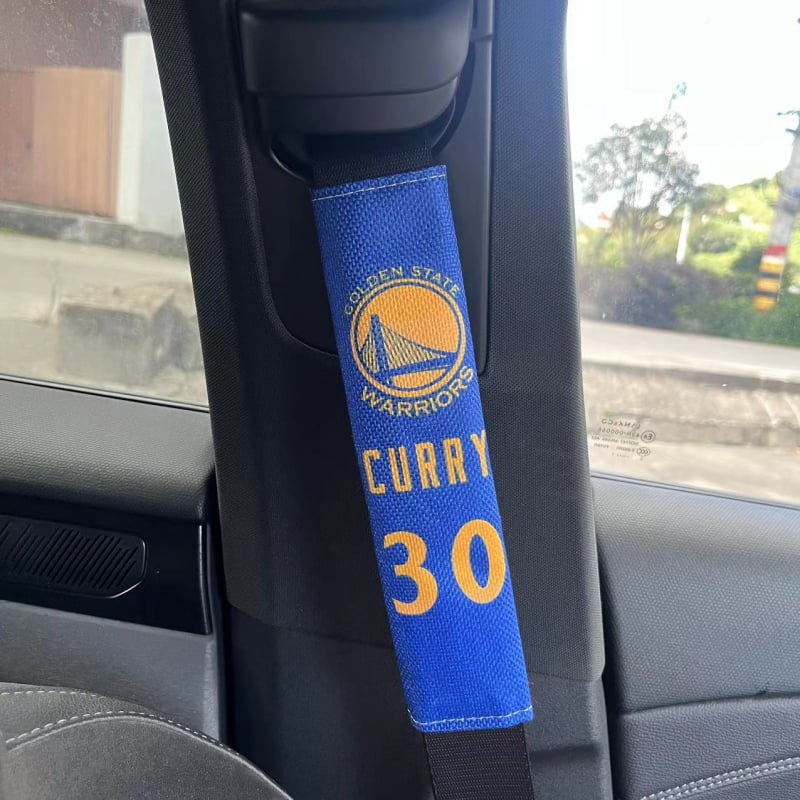 Автомобилен протектор за колан със спортна баскетболна тематика – памук и лен, фен артикули, подходящ за баскетбол