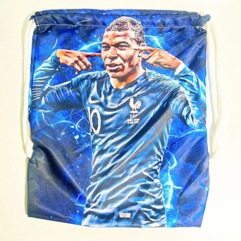 Torba za nogometnu opremu sa šnimom zatvaranja, pamuk materijal, prostor za cipele i dresove, otisnut logo