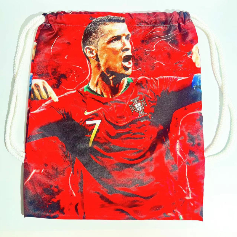 Torba za nogometnu opremu sa šnimom zatvaranja, pamuk materijal, prostor za cipele i dresove, otisnut logo