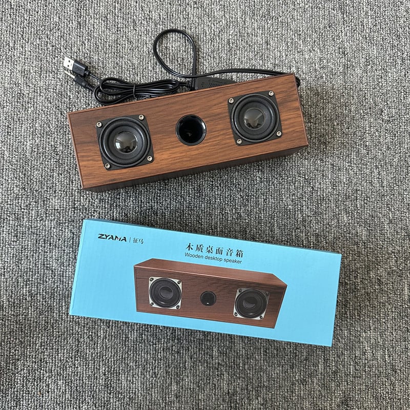 Laptop zvučnici - USB napajanje, 3,5 mm audio ulaz, frekvencijski raspon 40 Hz–20 kHz, SNR ≥75 dB, 2-kanalni