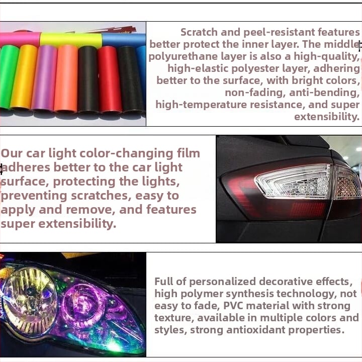 X-kool Film protector pentru faruri auto – PVC film destinat farurilor, capacului de lampă și suprafeței luminii