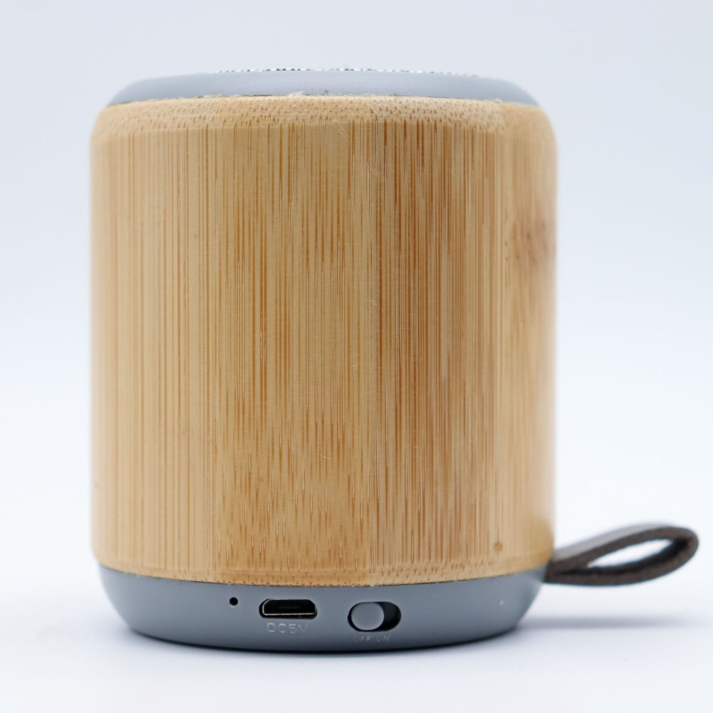 Bambus Bluetooth zvučnik za stolni, bežični, Bluetooth 5.0, 20Hz-20kHz, SNR ≥70dB, ugrađena baterija 300–500 mAh
