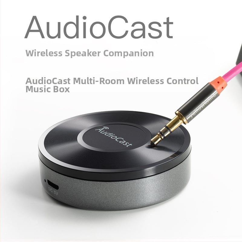Audiocast M5 Bezdrôtový WiFi audio prijímač s AirPlay, DLNA, Multi-Room, 2.0-kanálové stereo