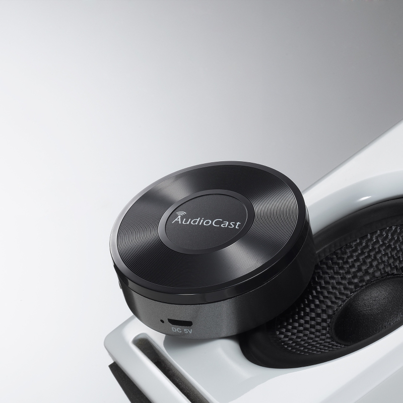 Audiocast M5 Vezeték nélküli WiFi Audió Vevő, AirPlay, DLNA, Multi-room, 2.0-kanál Sztereó