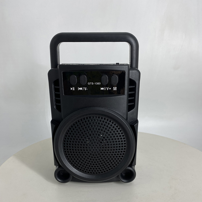 Boxă Bluetooth portabilă 5W cu slot pentru card și redare USB, apeluri hands-free, Bluetooth 5.1, 100 Hz–20 kHz, baterie integrată 300–500 mAh