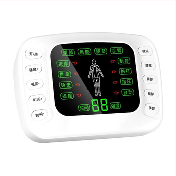 Jiarui Jr-328 Φορητός EMS μασάζ USB - ηλεκτροθεραπεία παλμών για τον αυχένα, την πλάτη, τη μέση, τους γοφούς και τα πόδια