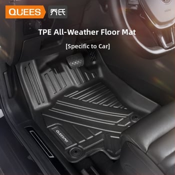 Μαξιλαράκια δαπέδου αυτοκινήτου από TPE, εκτύπωση λογότυπου, μάρκα Joe's, για ειδικό αυτοκίνητο, χωρίς παραμετροποίηση