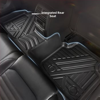 Μαξιλαράκια δαπέδου αυτοκινήτου από TPE, εκτύπωση λογότυπου, μάρκα Joe's, για ειδικό αυτοκίνητο, χωρίς παραμετροποίηση